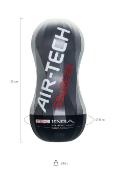 Мастурбатор гибкий Tenga Air-Tech Squeeze Strong