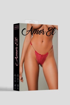 Ажурные стринги Amor El