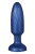 Синяя анальная пробка G Stuck - 10 см.