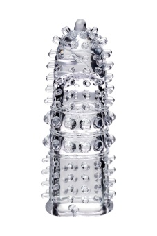 Прозрачная рельефная насадка на палец Arbo - 8 см. Прозрачная рельефная насадка на палец Arbo - 8 см.