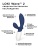 Массажер простаты Lelo Loki Wave синий Массажер простаты Lelo Loki Wave синий