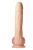Телесный фаллоимитатор-гигант XXL Dildo - 38 см.