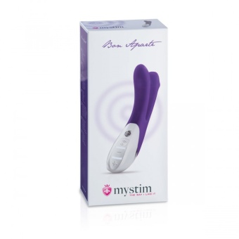 Вибратор для G точки Mystim Bon Aparte фиолетовый - 25 см