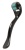 Черное колесо Вартенберга Micro Pinwheel - 13,4 см. Черное колесо Вартенберга Micro Pinwheel - 13,4 см.
