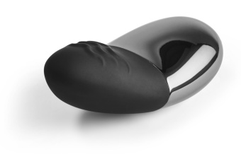 Утяжелённый мини-вибратор Le Wand Point чёрный хром