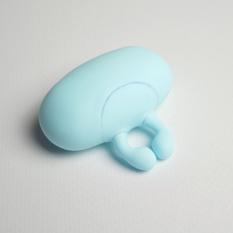 Клиторальный вибратор с пультом Youvic бирюзовый