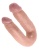 Двухсторонний фаллоимитатор King Cock U-Shaped Double средний телесный