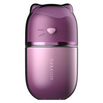 Вакуумный вибростимулятор клитора с имитацией куннилингуса Klitty Svakom лавандовый 