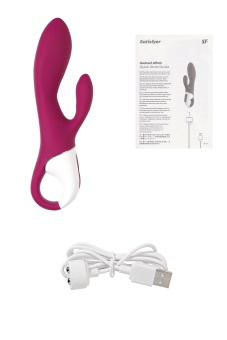 Вибратор-кролик Satisfyer Heated Affair с функцией нагрева и приложением