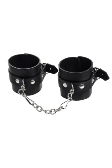 Однослойные наручники Pecado BDSM черные