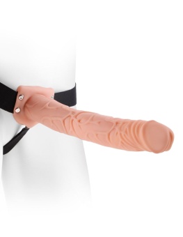 Фаллопротез Hollow Strap-On Flesh телесный 29 см
