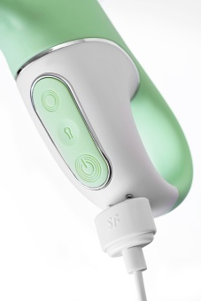 Расширяющийся вибратор-кролик Satisfyer Air Pump Bunny 5 с приложением