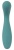 Бирюзовый вибратор для точки G The Magician G-Spot Vibrator - 19 см.