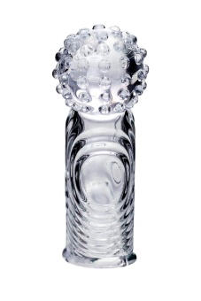 Прозрачная рельефная насадка на палец Ricol - 8 см. Прозрачная рельефная насадка на палец Ricol - 8 см.