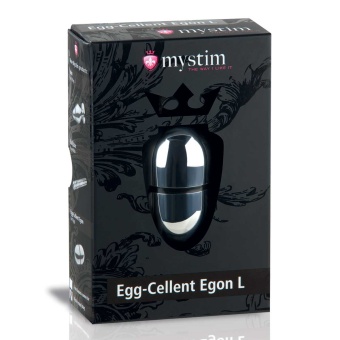 Яйцо для электростимуляции клитора Mystim Lustegg Egon L - 7 см