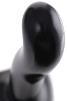 Фаллоимитатор с изгибом и присоской Strap-on-me XL 19,8 см черный