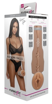 Мастурбатор Fleshlight Signature Autumn Falls Cream копия вагины