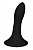 Небольшой фаллоимитатор на присоске Hitsens 5 чёрный 12,9 см