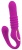 Лиловый вибратор 3 Function Vibrator с функцией фрикций и постукиванием Лиловый вибратор 3 Function Vibrator с функцией фрикций и постукиванием