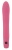 Розовый тонкий вибратор для точки G Slim G-Spot Rose - 21,4 см.