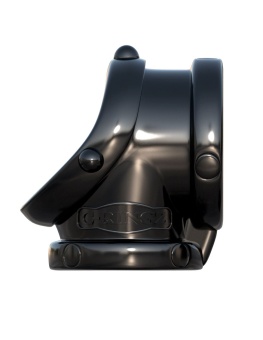 Эрекционное кольцо Rock Hard Cock Pipe чёрное