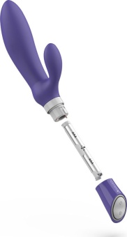 Фиолетовый универсальный вибратор Bfilled Deluxe Prostate Massager - 21 см