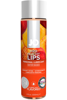 Съедобный лубрикант System JO H2O Flavored Peachy Lips с ароматом Персик 120 мл