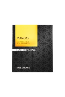 Свеча ароматическая с феромонами Natural Instinct  Манго  - 180 гр