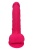 Розовый фаллоимитатор Dildo With Balls 7Inch - 17,7 см.