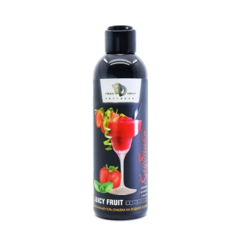 Интимный гель-смазка JUICY FRUIT с ароматом клубники - 200 мл.