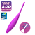 Точечный вибратор Satisfyer Twirling Joy с управлением от приложения фиолетовый