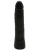 Черный гнущийся фаллоимитатор REALISTIC - 18,5 см.