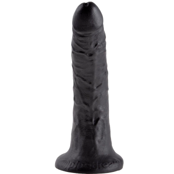 Фаллоимитатор на присоске King Cock 19 см чёрный