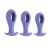 Набор из 3 анальных пробок с вибропулей Hole Punch Plug Set Набор из 3 анальных пробок с вибропулей Hole Punch Plug Set
