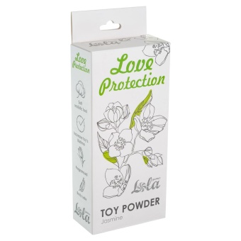 Пудра для игрушек ароматизированная Love Protection Жасмин - 30 гр