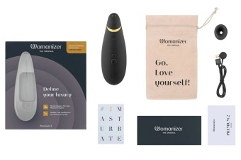 Бесконтактный клиторальный стимулятор Womanizer Premium 2 черный