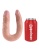 Двухсторонний фаллоимитатор King Cock U-Shaped Double средний телесный