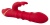 Красный вибратор-кролик с 3 подвижными кольцами Rabbit Vibrator with 3 Moving Rings - 23,7 см. Красный вибратор-кролик с 3 подвижными кольцами Rabbit Vibrator with 3 Moving Rings - 23,7 см.