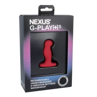 Вибратор Nexus G-Play+ размер S красный