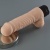 Телесный многоскоростной вибратор Iggy - 16 см. Телесный многоскоростной вибратор Iggy - 16 см.
