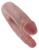 Двухсторонний фаллоимитатор King Cock U-Shaped Double малый телесный