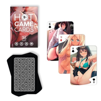 Игральные карты Hot Game Cards «Хентай»