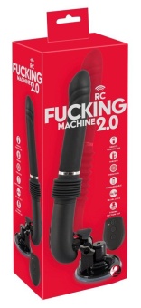 Черная секс-машина с пультом ДУ RC Fucking Machine 2.0