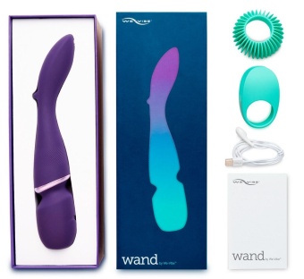 Массажёр We-Vibe Wand фиолетовый