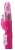 Ярко-розовый ротатор-кролик ROTATING RABBIT VIBE - 22 см.