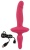 Розовый двусторонний вибратор 2in1 Vibrator Butt Plug Розовый двусторонний вибратор 2in1 Vibrator Butt Plug