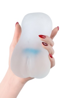 Прозрачный реалистичный мастурбатор ToyFa Juicy Pussy Hot Crystal