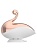 Белый вакуумный стимулятор клитора Liberty Swan