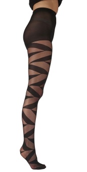 Колготки с геометрическим рисунком Geo Sheer Tights