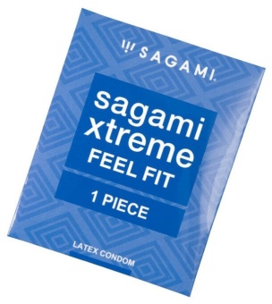 Презервативы Sagami Xtreme Feel Fit супер облегающие 1 шт